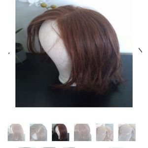 Dark brick color Full lace ‘like hair’ wig